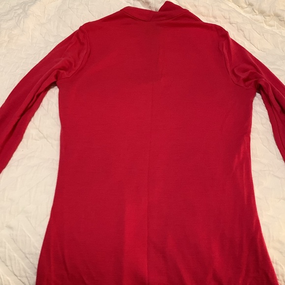 Icebreaker Merino 200 Women's Red Oasis Half-Zip Baselayer Top Size Large - Picture 14 of 15